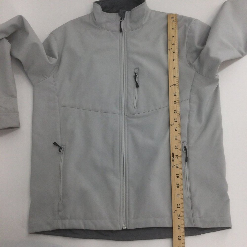 Storm Creek Jacket Medium Grey Softshell Rain Lig… - image 6
